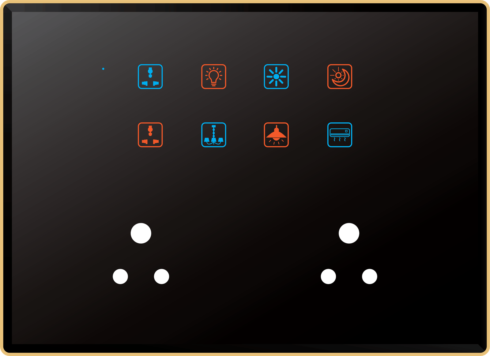 8 Switch 2 Socket (6A)