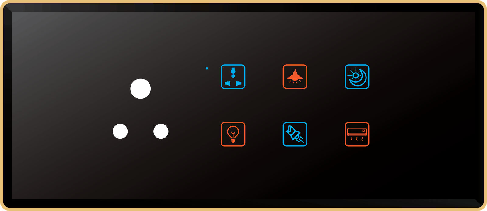 6 Switch 1 Socket (6A)