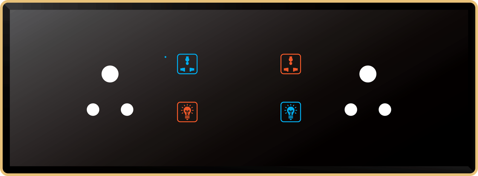 4 Switch 2 Socket (6A)