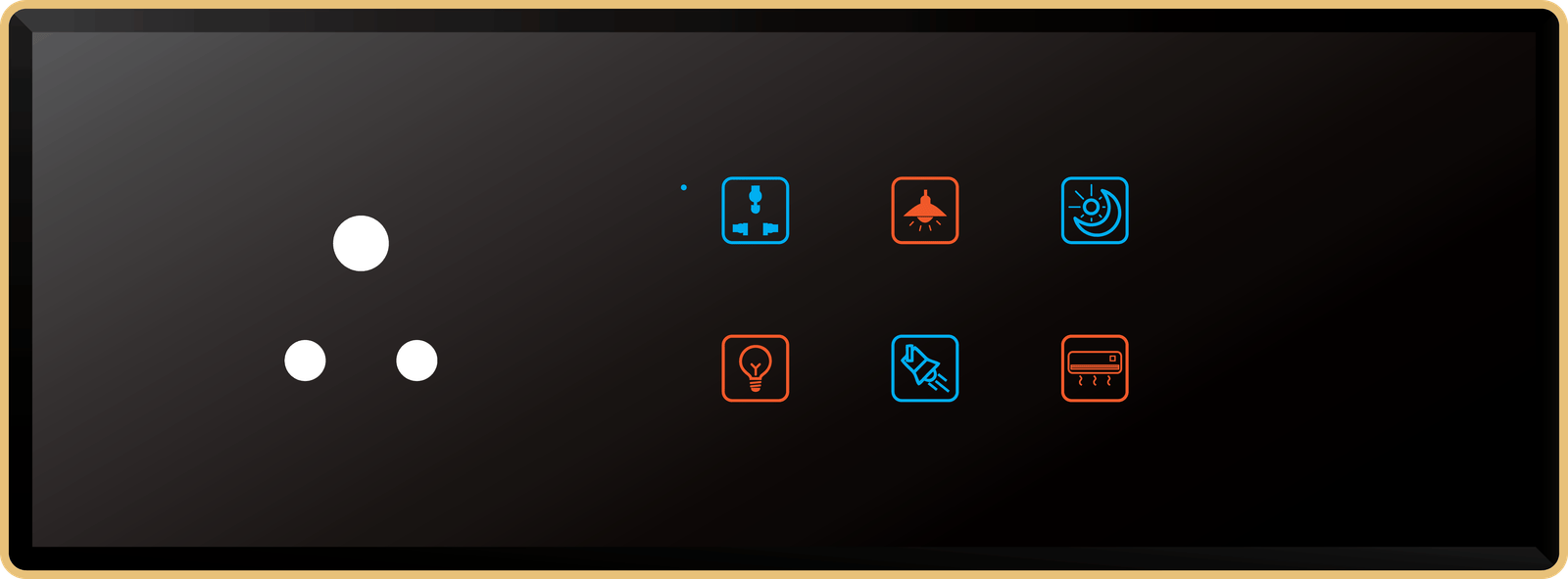 6 Switch 1 Socket (6A)