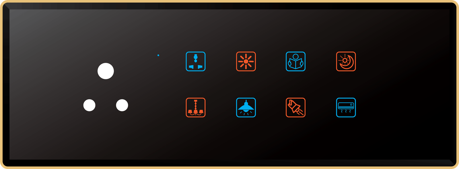 8 Switch 1 Socket (6A)
