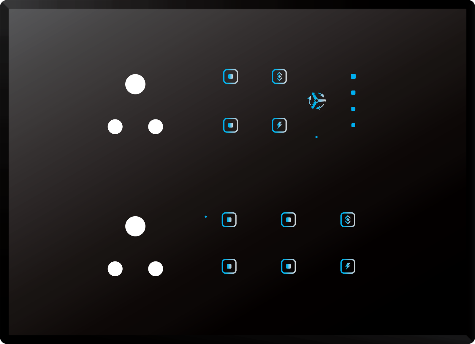 10 Switch 1 Fan 2 Socket (6A)