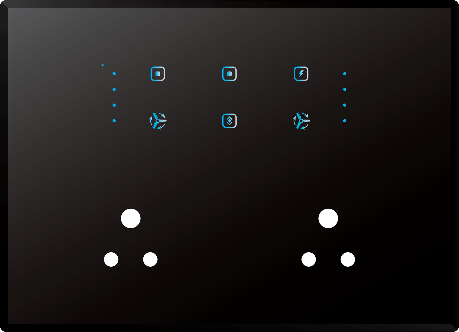 4 Switch 2 Fan 2 Socket (6A)