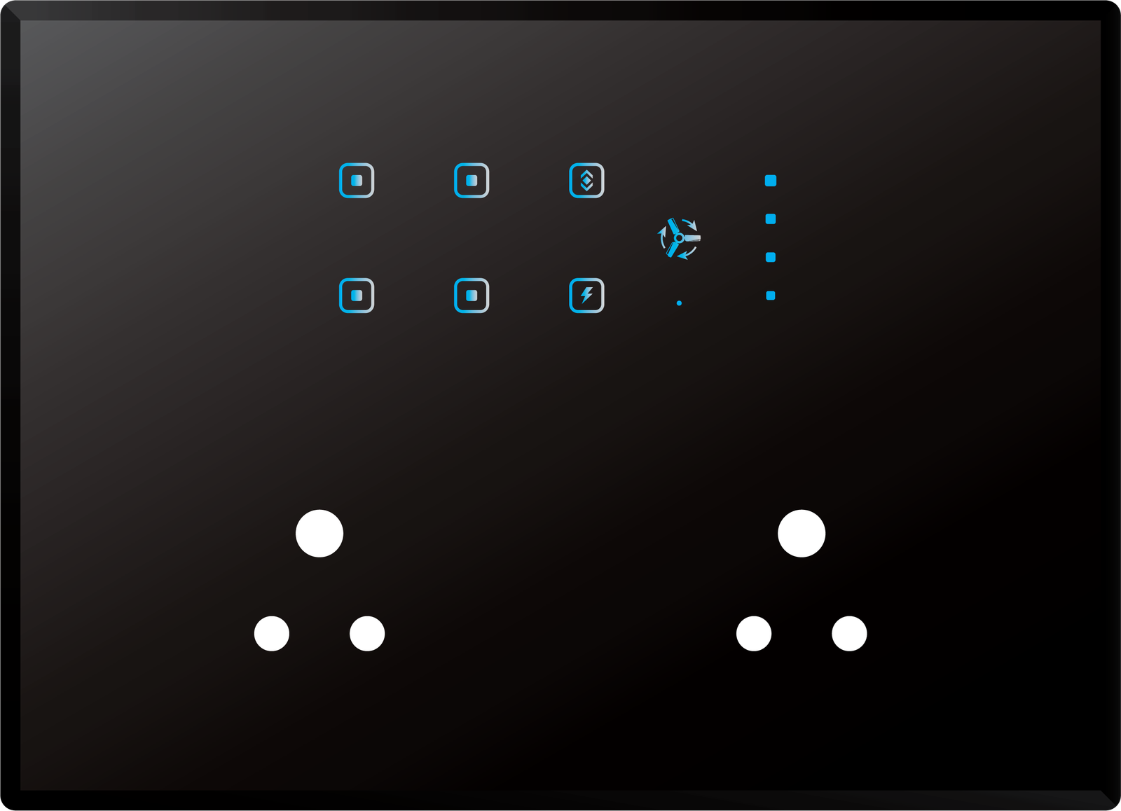 6 Switch 1 Fan 2 Socket (6A)