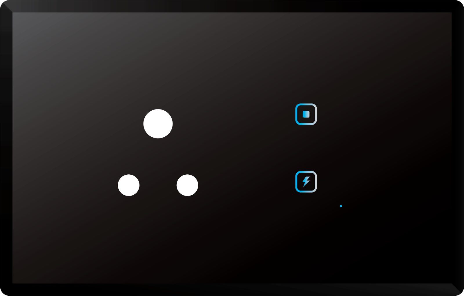 2 Switch (1-16A) 1 Socket (6A)