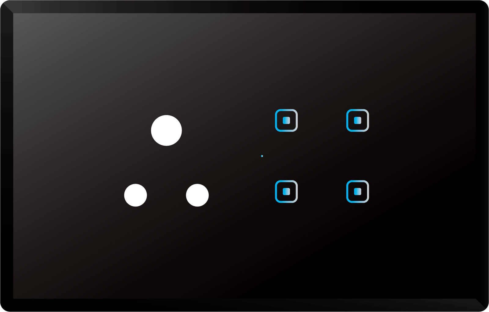 4 Switch (All 6A) 1 Socket (6A)