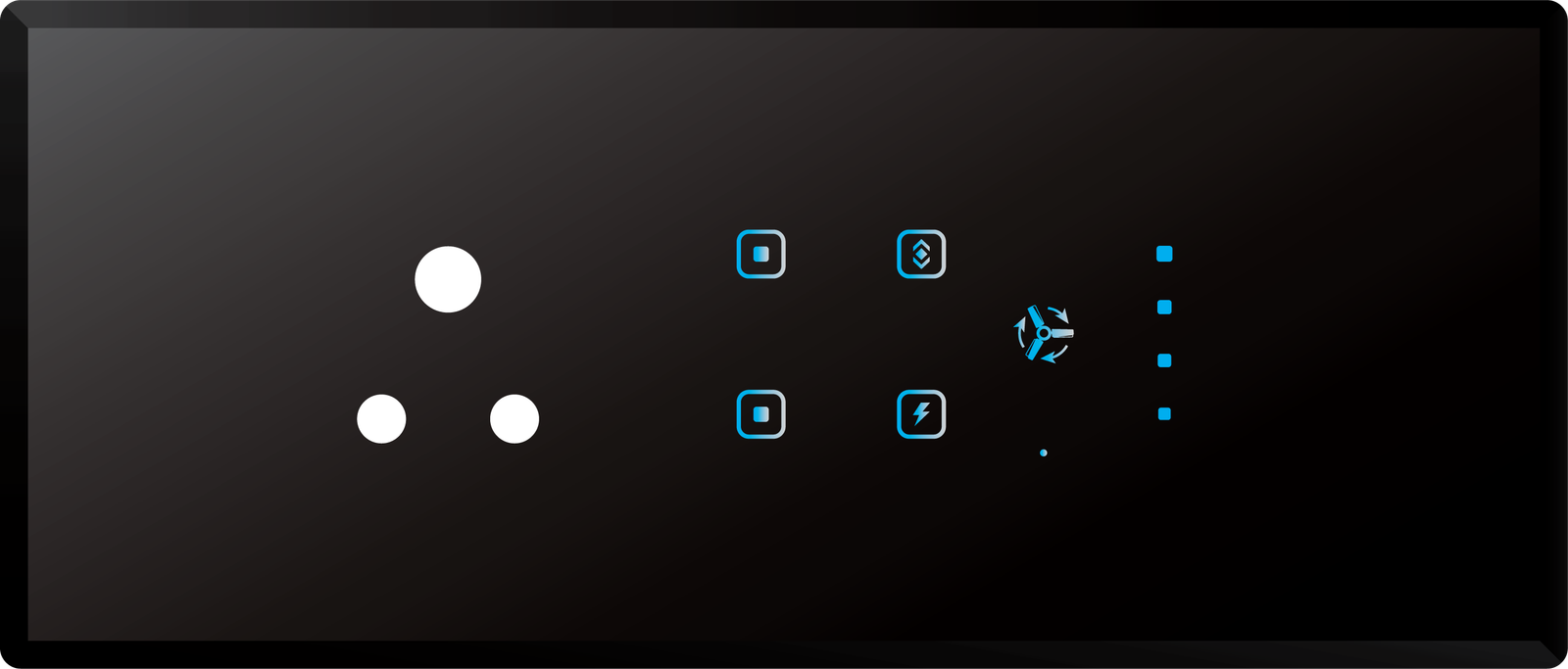 4 Switch 1 Fan 1 Socket (6A)