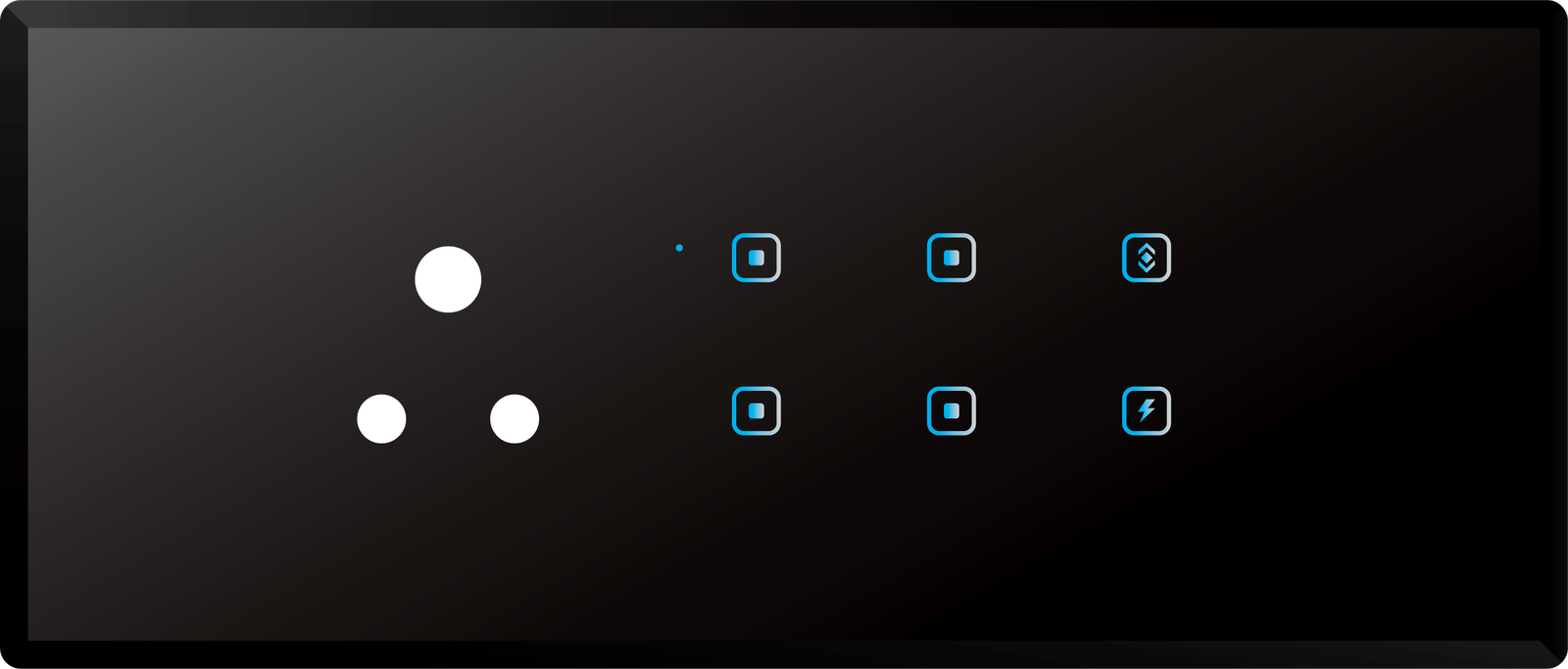 6 Switch 1 Socket (6A)