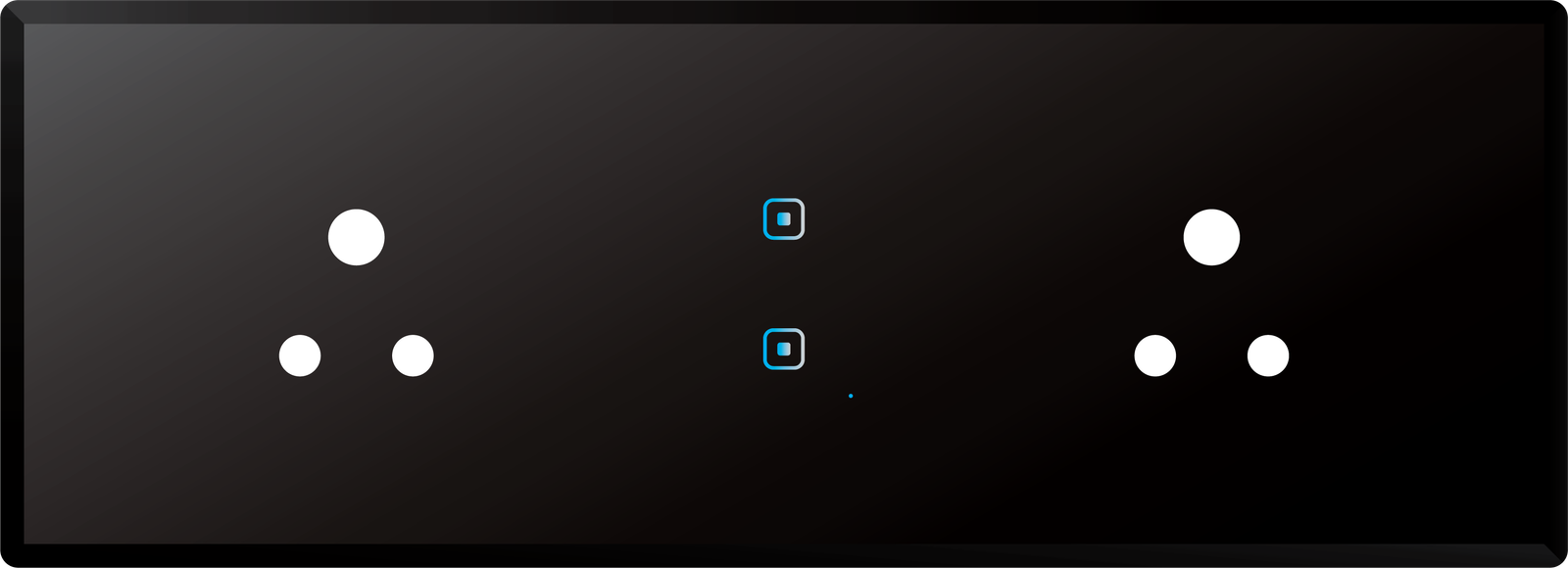 2 Switch 2 Socket (6A)