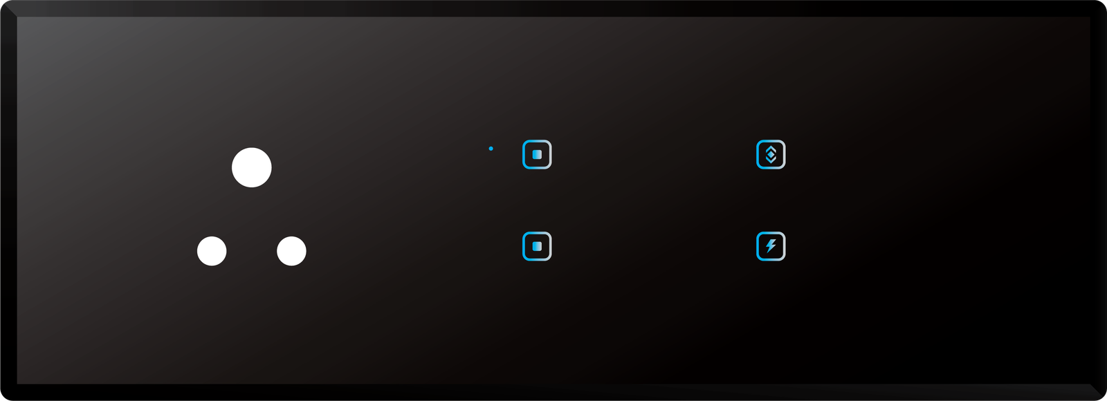 4 Switch 1 Socket (6A)