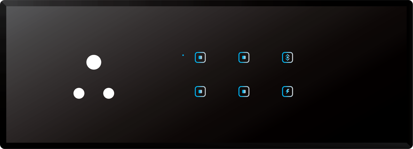 6 Switch 1 Socket (6A)
